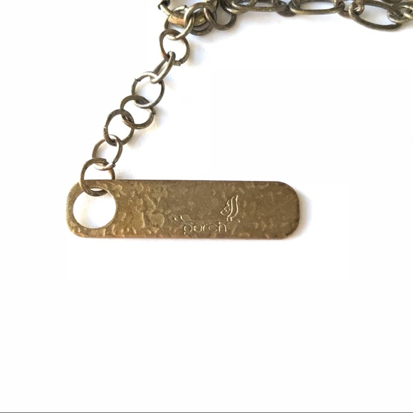 Perch Owl Tree Branch Necklace Bronze Tone - Picture 3 of 6